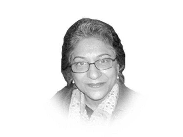 A portrait of Asma Jahangir