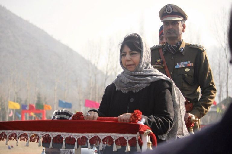 After three years in power, Mehbooba Mufti is fast losing political space