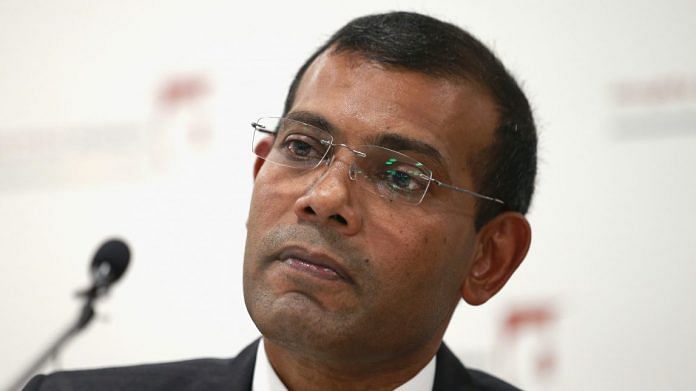 President Nasheed of the Maldives in London
