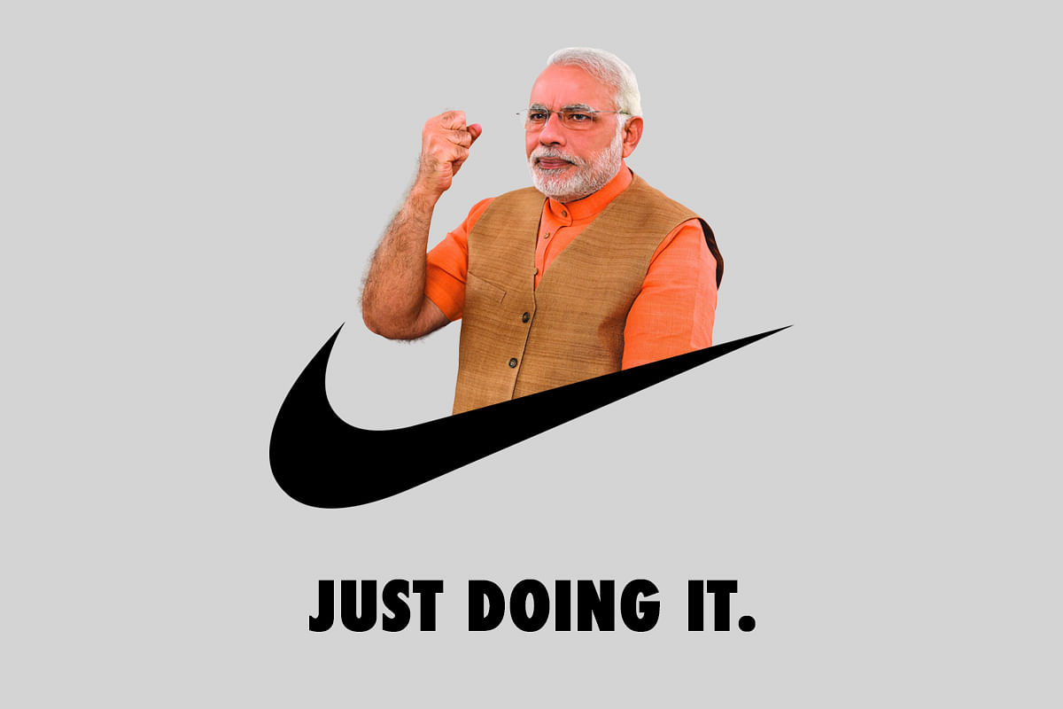 Narendra Modi - just doing it