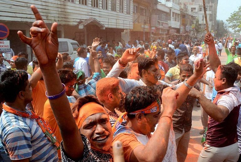 BJP leads in Left bastion Tripura, Congress leads in Meghalaya & NPF leading in Nagaland