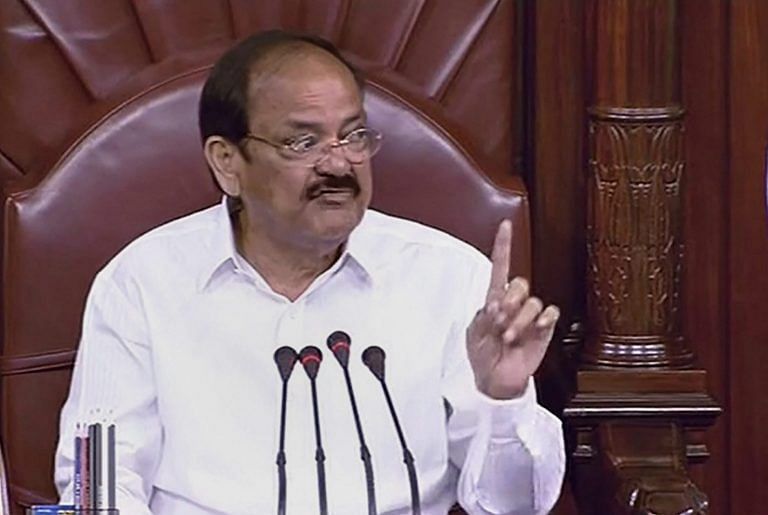 Angry with MPs fighting, Venkaiah Naidu cancels special dinner for them