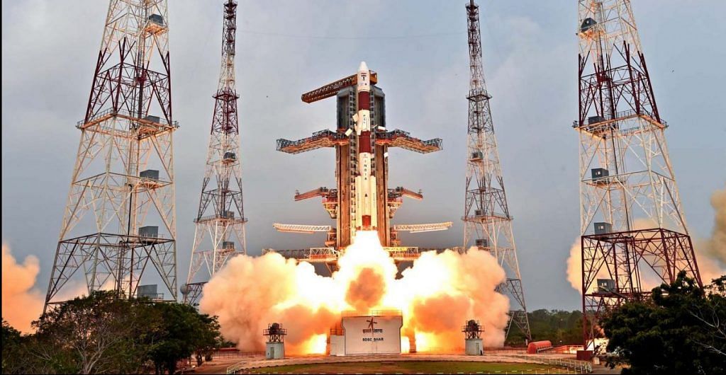 The launch of PSLV C31