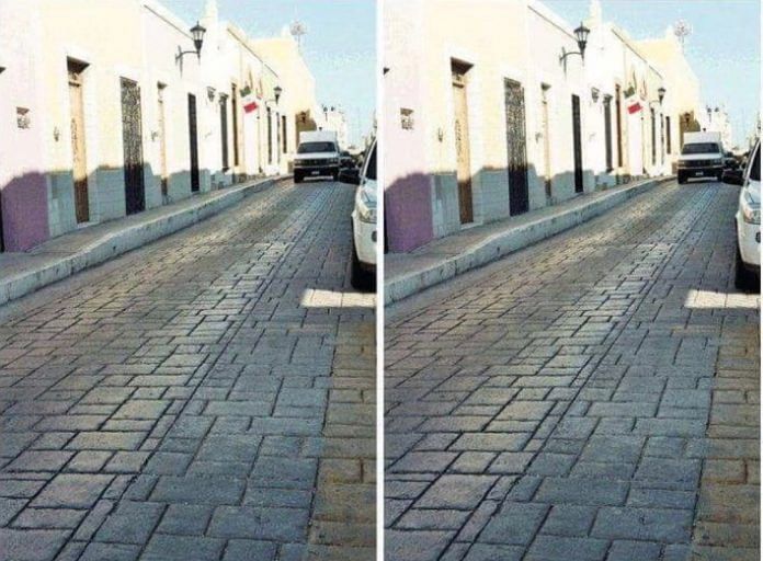 File photo of optical illusion File photo of optical illusion