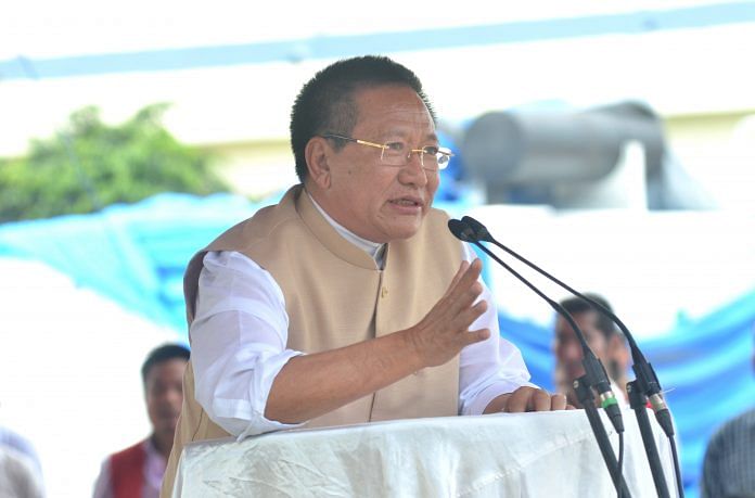Nagaland State Chief Minister TR Zeliang in Indonesia on April 23