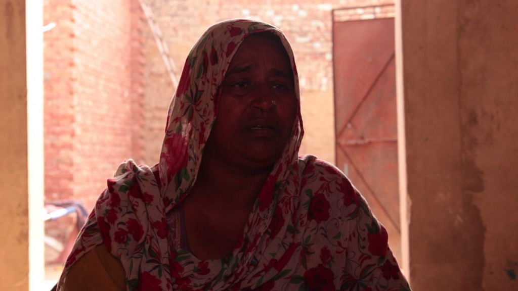 Haneefa Begum, mother of encounter victim Aslam Ali