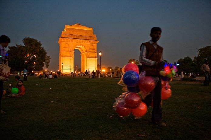 India Gate, New Delhi | Daniel Berehulak/Getty Images