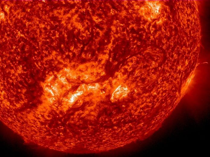 Latest news on solar storm | ThePrint.in sun surface