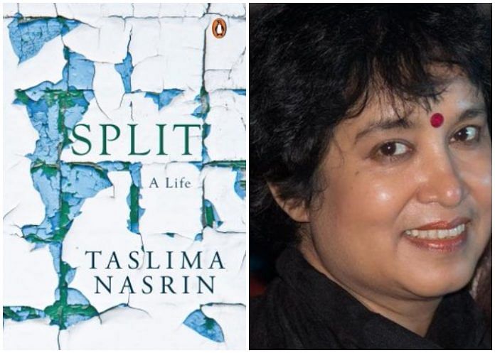 The book 'Split' and Taslima Nasreen