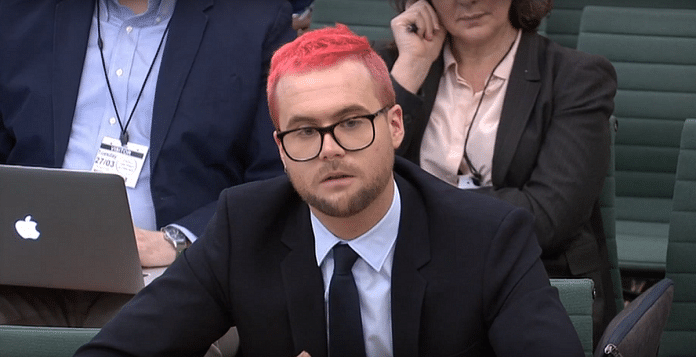 Cambridge Analytica whistle blower Christopher Wylie appears before House of Commons in UK