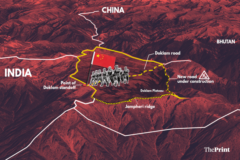 China quietly & cleverly finds a new route to S. Doklam, 7 months after India stopped it