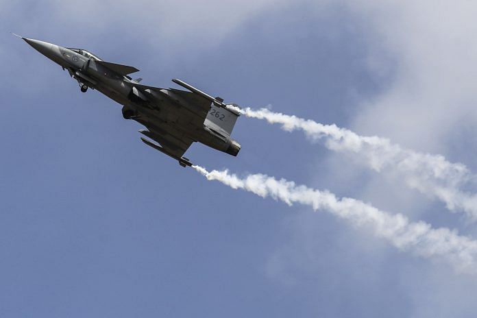 aab Gripen fighter jet