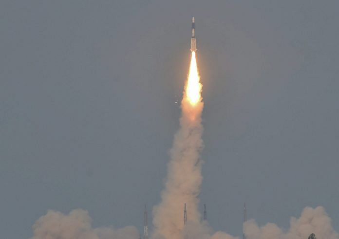 Launch of ISRO's GSLV-F08 carrying GSAT-6A communication satellite from Sriharikota | PTI