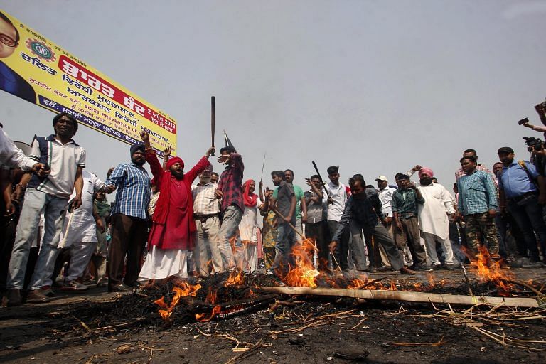 Dalit groups protest Supreme Court order on SC/ST Act across India, Rahul Gandhi blames BJP