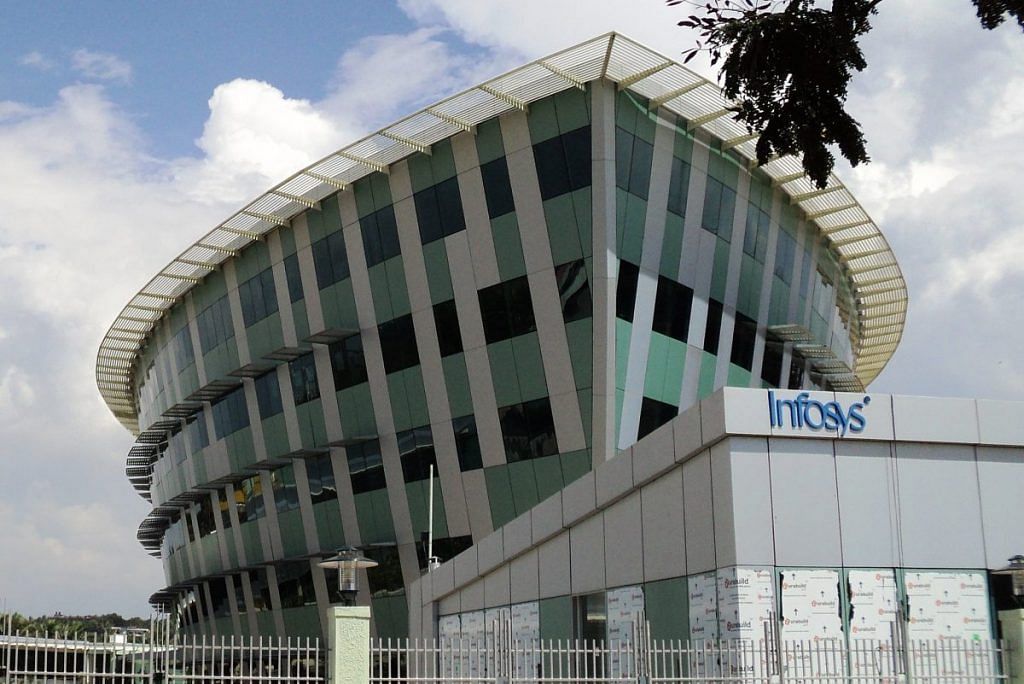 File photo of Infosys building