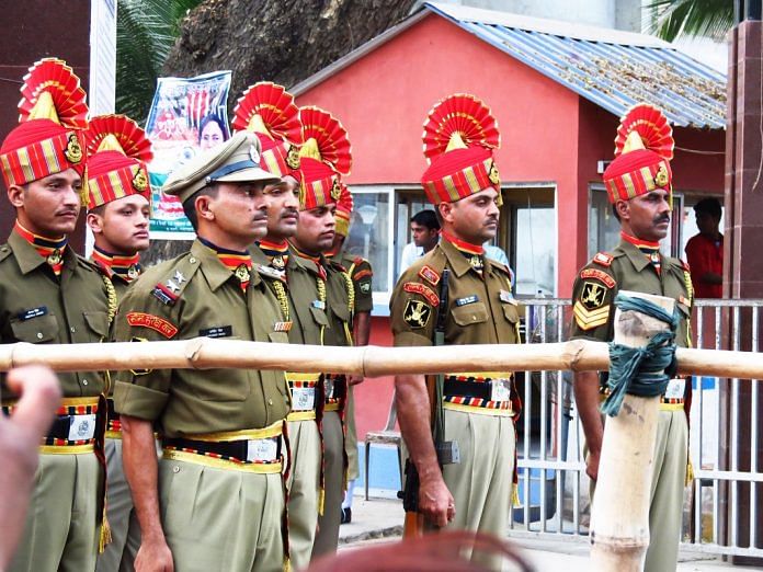 The Border Security Force (BSF) guards India's 4096 Km long border with Bangladesh