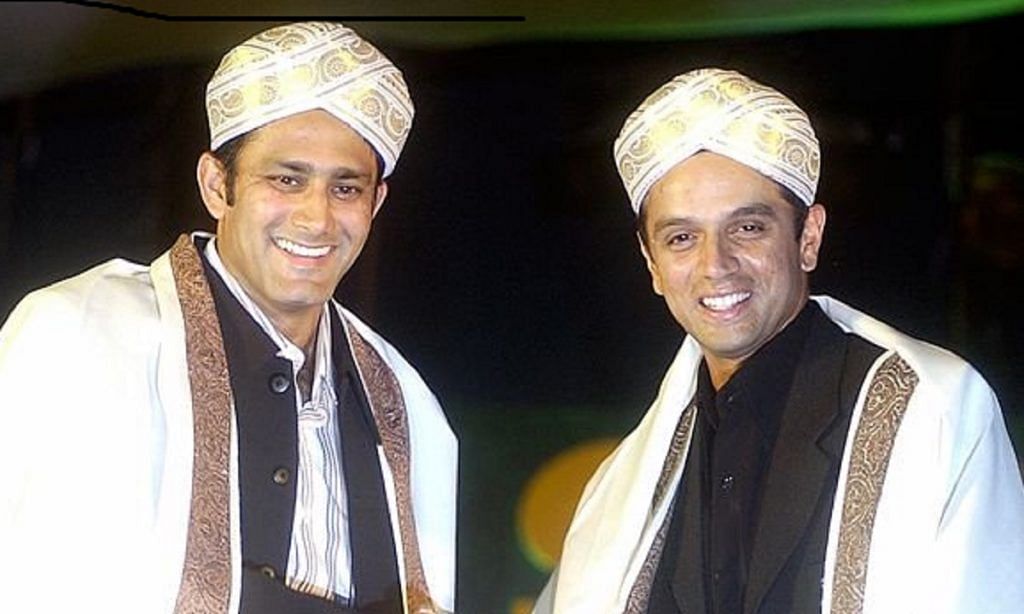 File photo of Rahul Dravid and Anil Kumble