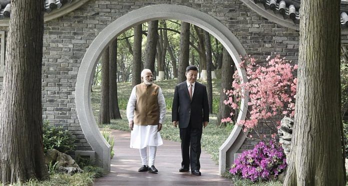 PM Modi and Chinese President Xi Jinping