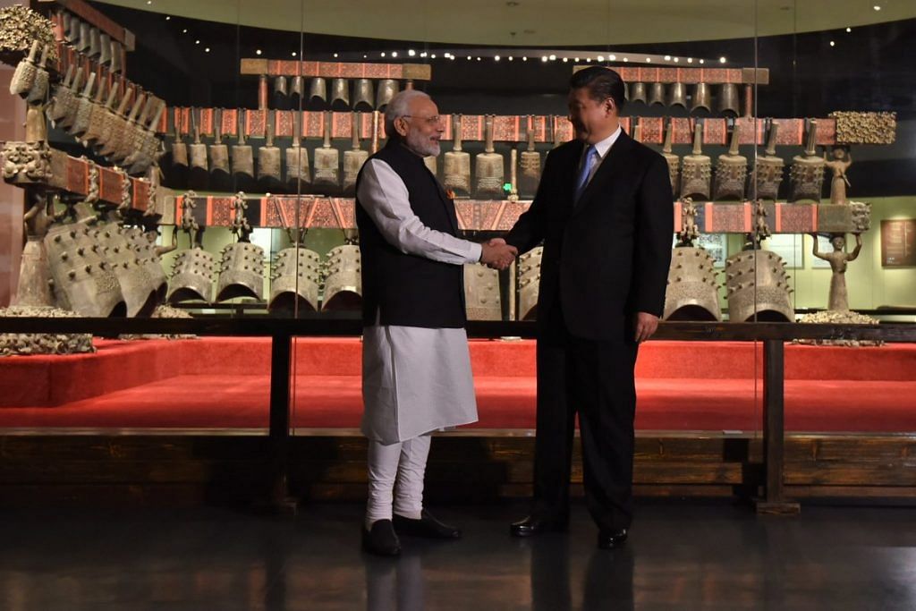 President Xi Jinping and PM Narendra Modi
