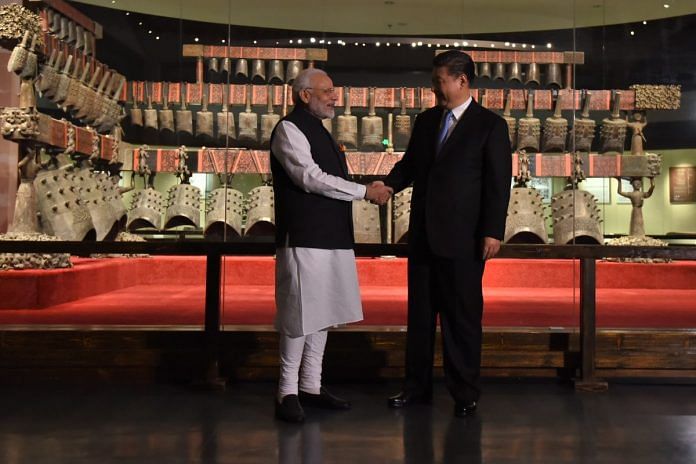 President Xi Jinping and PM Narendra Modi