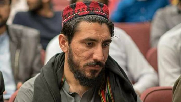 Manzoor Pashteen, the leader of the Pashtun Tahafuz Movement