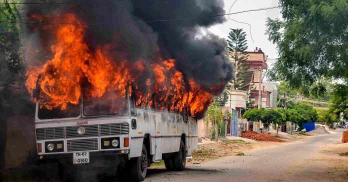 Protests demanding the closure of Vedanta’s Sterlite Copper unit in Tuticorin today injured several civilians | PTI