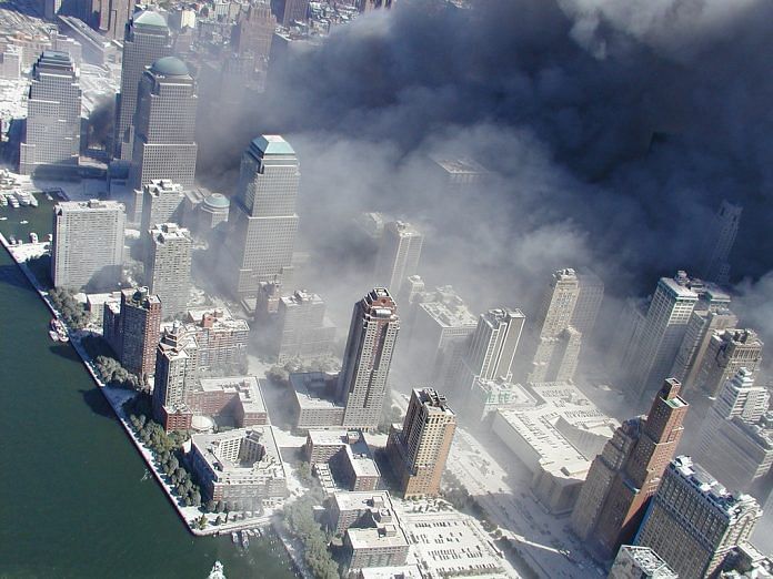 File photo of 9/11 attack