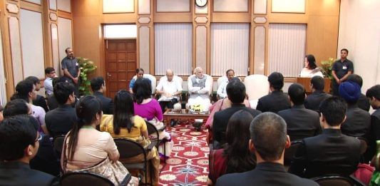 PM Modi meets IFS probationers | YouTube