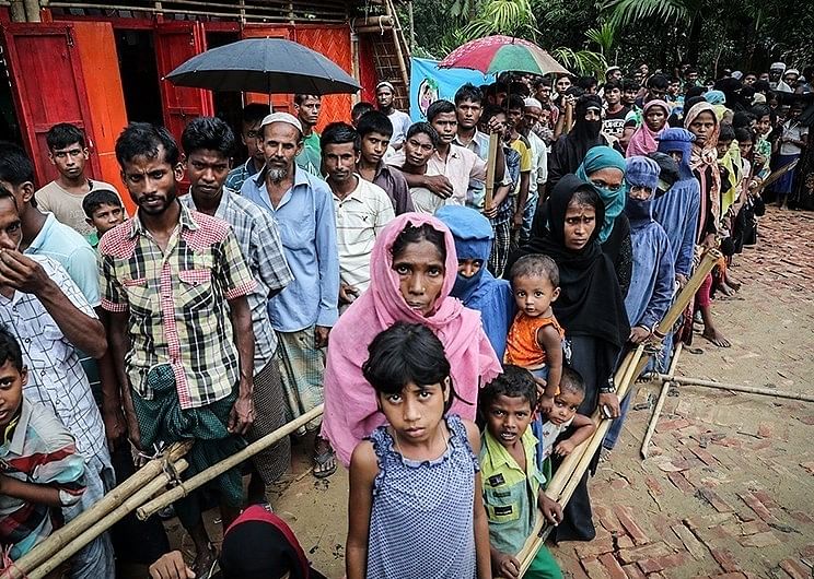 Representational image of Rohingya refugees | Commons