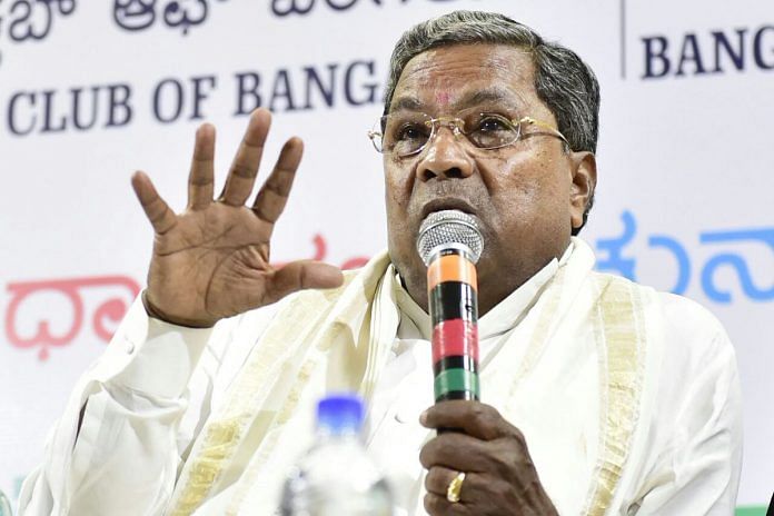 Karnataka chief minister Siddaramaiah | @siddaramaiah