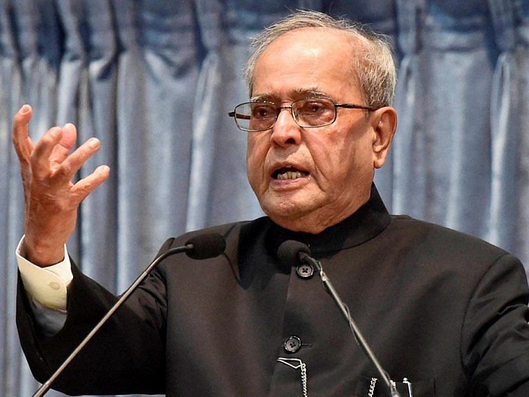 India is not a small nation belonging to a particular group of people: Pranab Mukherjee