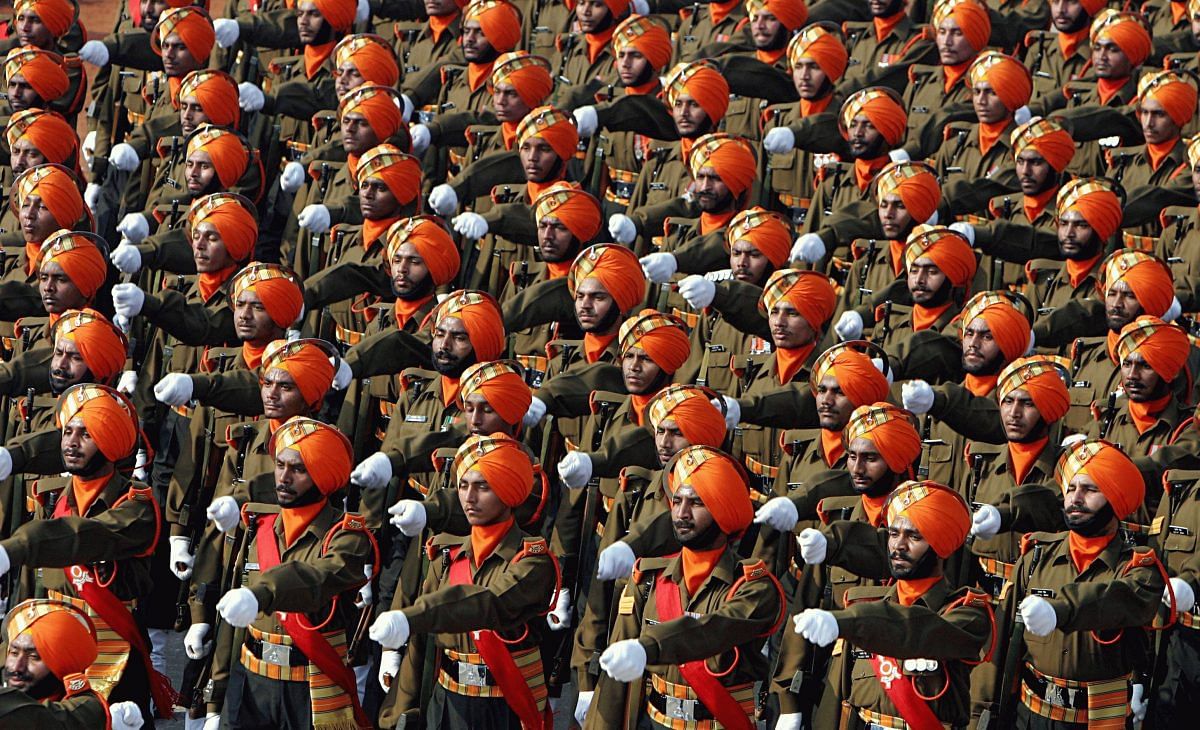File image of Indian Army during a Republic day parade | Wikipedia