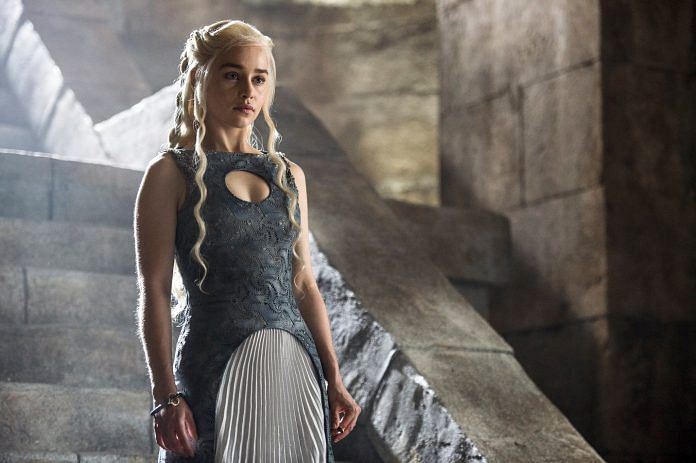 Emilia Clarke as Daenerys Targaryen in Game of Thrones | GoT Facebook