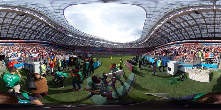 New video replay technology is taking football to a higher standard in the World Cup