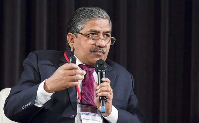 B. C. Tripathi, chairman of GAIL India Ltd.