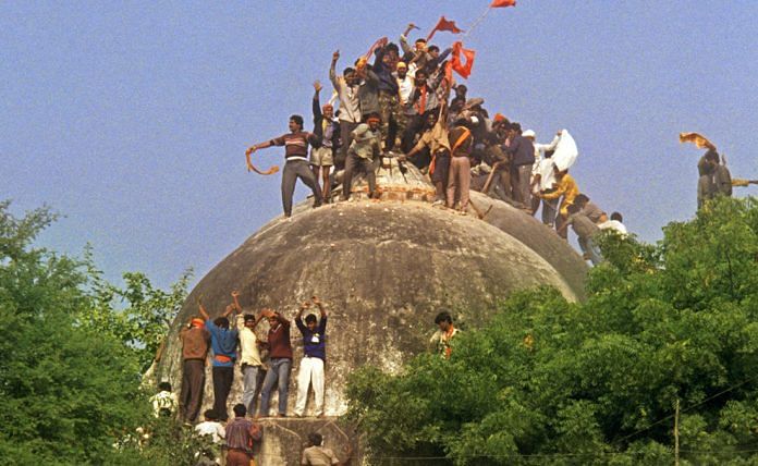 Demolition of the Babri Masjid 1992 | Getty Images