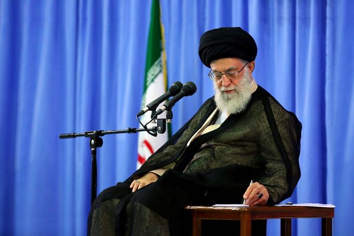 File photo of Iran's Supreme Leader Ayatollah Ali Khamenei