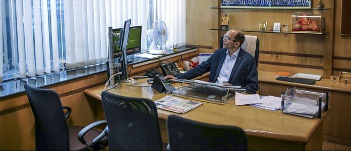 File image of Kamal Mahajan in his office in Mumbai | Bloomberg