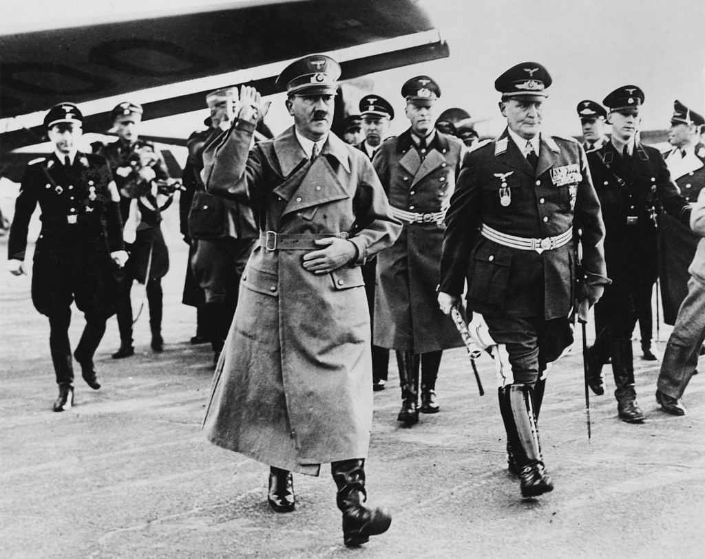German Chancellor Adolf Hitler in Berlin,, March 1938 | Keystone/Hulton Archive/Getty Images