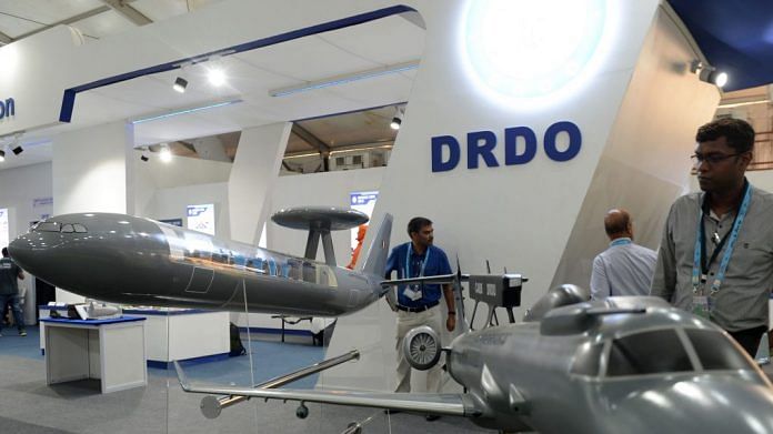 Defence Research and Development Organization at the DefExpo 2018 | ARUN SANKAR/AFP/Getty Images