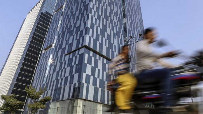 GIFT Tower One, in Gujarat International Finance Tec-City (GIFT City), Gujarat | Dhiraj Singh/Bloomberg