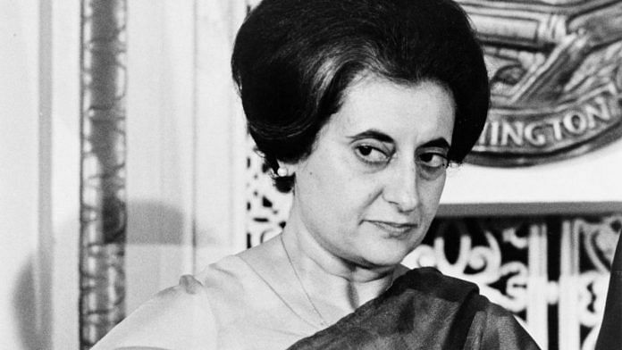 File image of former Prime Minister Indira Gandhi | Commons