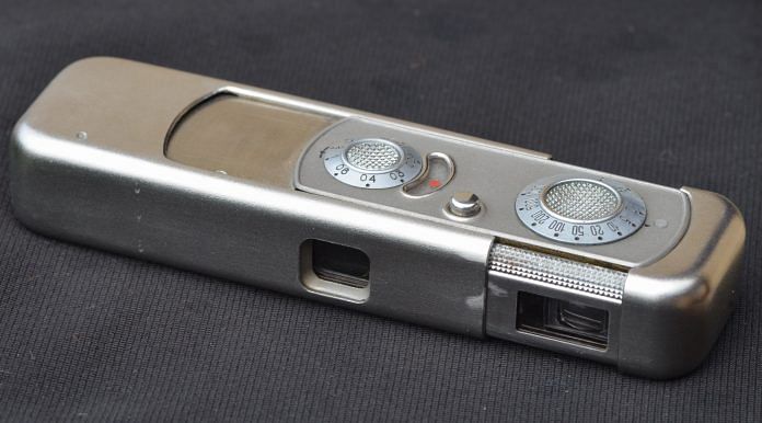 A Russian made Minox Riga spy camera with Minostigmatic lens