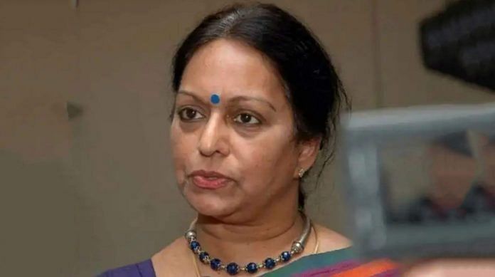 File photo of Nalini Chidambaram