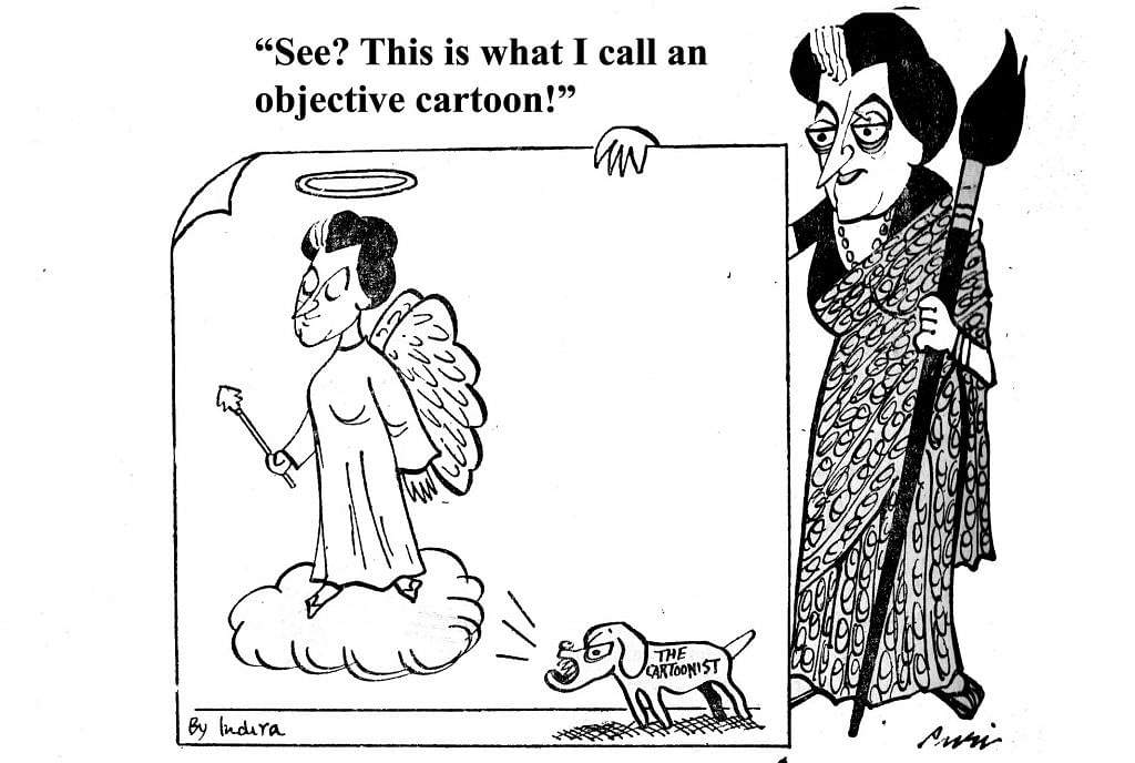 Indira Gandhi's Emergency era through cartoons