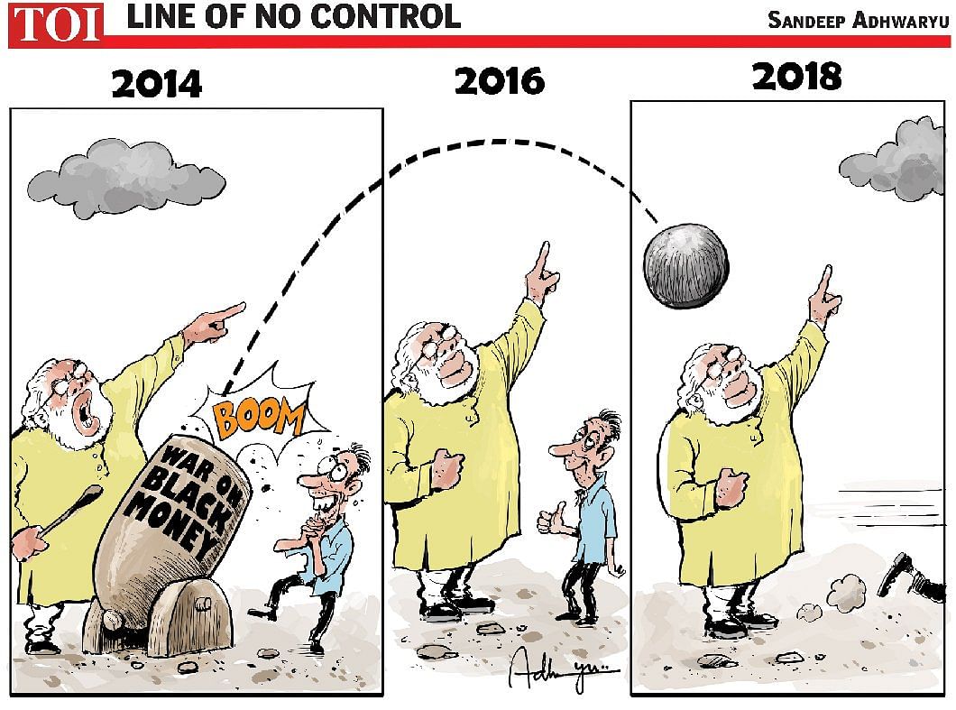 Cartoons: How rumour sparked mob lynching and Modi's 'failed promise' to  curb black money