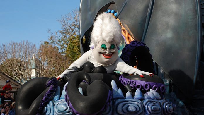 Ursula, the villian in Disney's The Little Mermaid ~ Commons