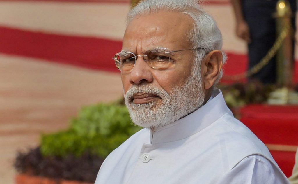 Prime Minister Narendra Modi in New Delhi | Manvender Vashist/PTI