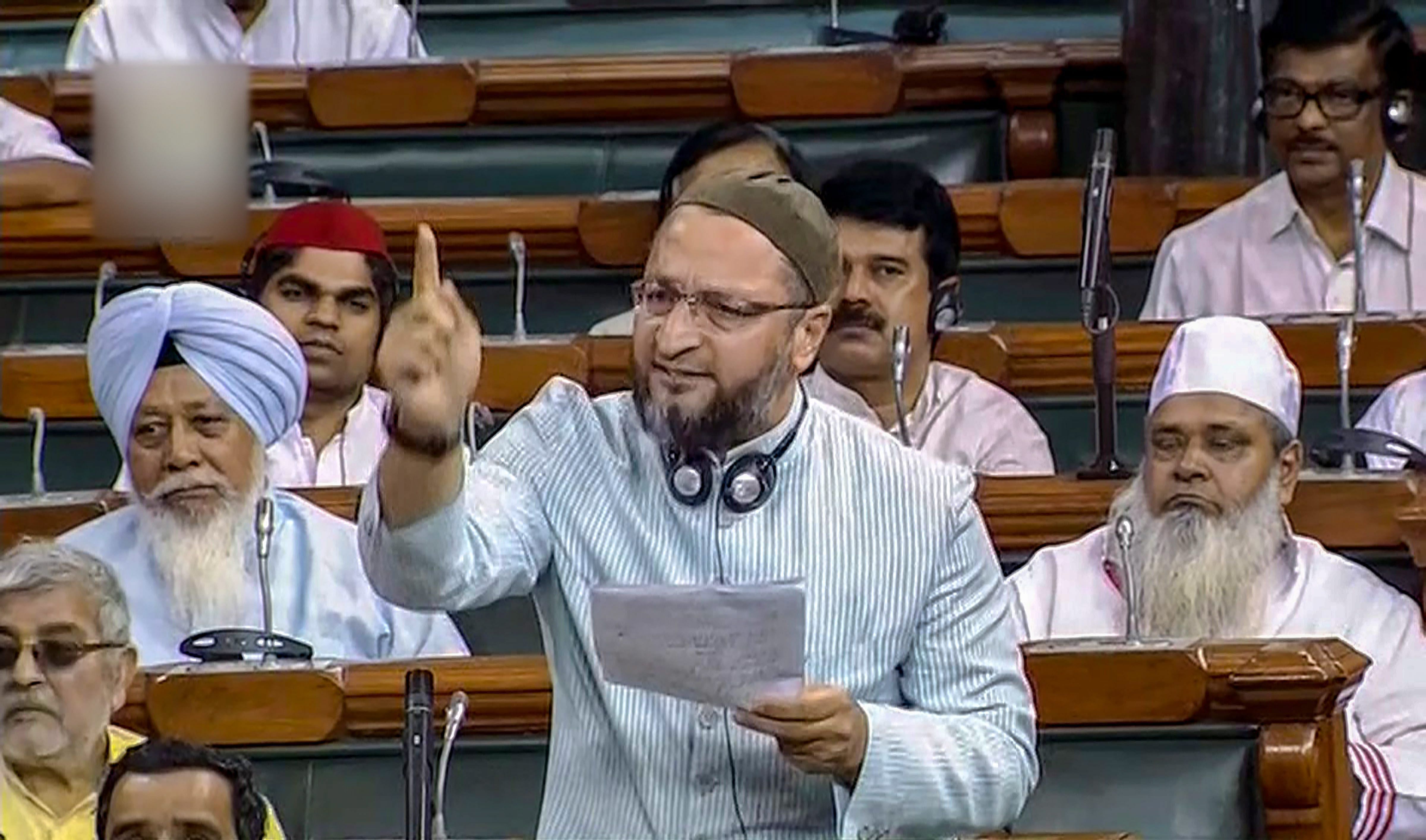 Opposition 'deceit' enabled Modi government to pass triple talaq bill, says  Owaisi