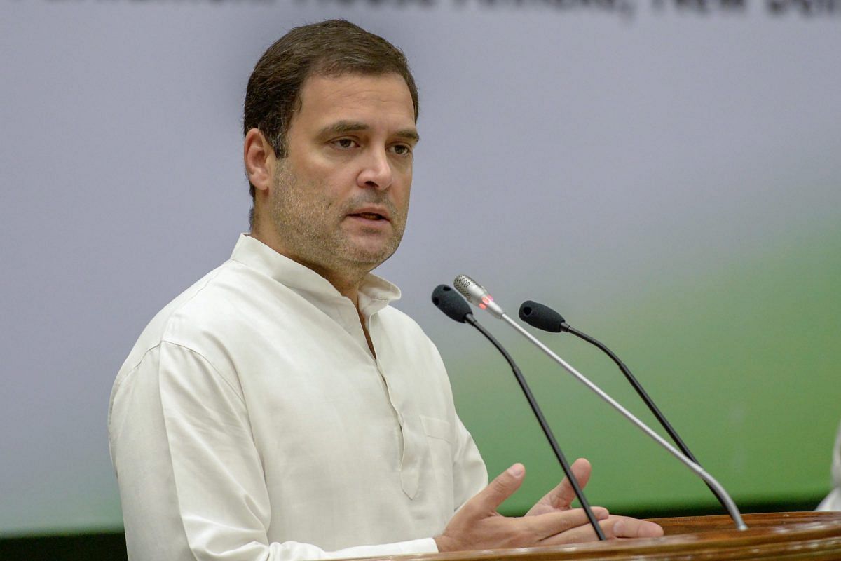 Extended Congress Working Committee meeting Congress President Rahul Gandhi | PTI